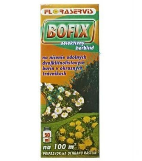 Bofix je selektívny, systémovo pôsobiaci listový herbicíd na ničenie odolných dvojklíčnolistových burín v trávach na semeno, v novozaložených a starší
... - Eshop, kúpte online cez záhraníctvo Kulla