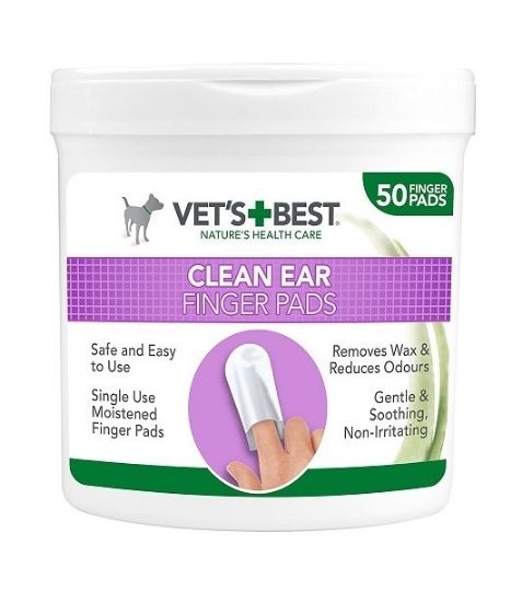 Vet's Best čistiace utierky na uši pre psov sú bezpečné a ľahko sa používajú. Psie uši sú citlivé a musia sa starostlivo čistiť. - Eshop, kúpte online cez záhraníctvo Kulla