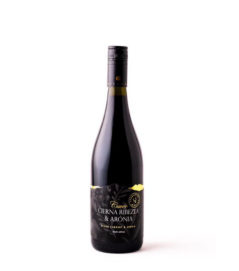 Cuvée Čierna ríbezľa & Arónia – Black edition je vyrobené kupážou vína z čiernych ríbezlí a vína z arónie čiernoplodej. - Eshop, kúpte online cez záhraníctvo Kulla