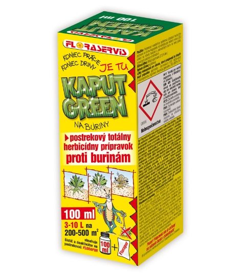 Kaput Green je neselektívny listový herbicíd so systémovým účinkom. - Eshop, kúpte online cez záhraníctvo Kulla
