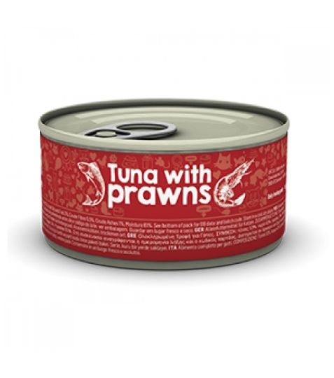 Mokré krmivo pre mačky Naturea Tuniak s krevetami sa vyrába z tuniakov a kreviet lovených v oceáne. - Eshop, kúpte online cez záhraníctvo Kulla