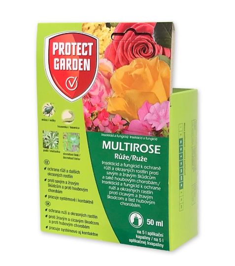 Kombinovaný prípravok pre ochranu ruží a okrasných rastlín proti cicavým a žravým škodcom a tiež hubovým chorobám. - Eshop, kúpte online cez záhraníctvo Kulla