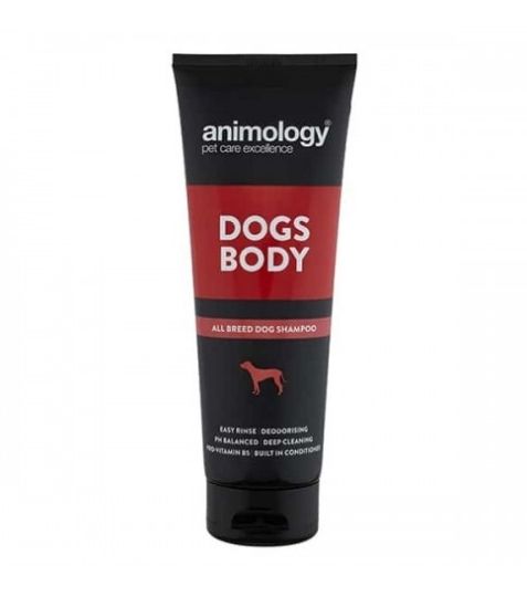 Šampón pre psov Animology Dogs Body, 250ml. Prémiový jemne penivý šampón, ktorý neutralizuje pachové baktérie. Vhodný pre každého psa. - Eshop, kúpte online cez záhraníctvo Kulla