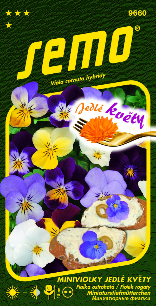 Zmes fialových a modro žltých kvetov, ktorým sú prisudzované afrodiziakálne účinky, majú nasladlú chuť a oku lahodiaci vzhľad. - Eshop, kúpte online cez záhraníctvo Kulla