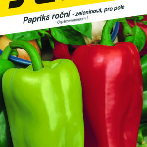 Semeno Paprika zelena sladká Rubínová 0,5g