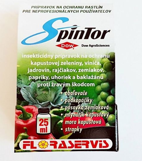 vhodný na ošetrenie ovocných sadov
SpinTor je prvý prírodný insekticíd, ktorý nevzniká chemickou syntézou, ale je produkovaný činnosťou baktérie Sacc
... - Eshop, kúpte online cez záhraníctvo Kulla