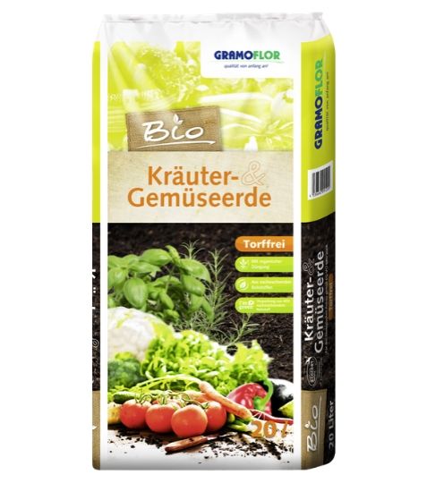 Bezrašelinový bio substrát pre bylinky a zeleninu, univerzálny. - Eshop, kúpte online cez záhraníctvo Kulla